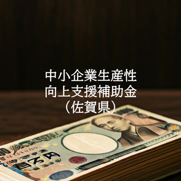 佐賀県中小企業生産性向上支援補助金